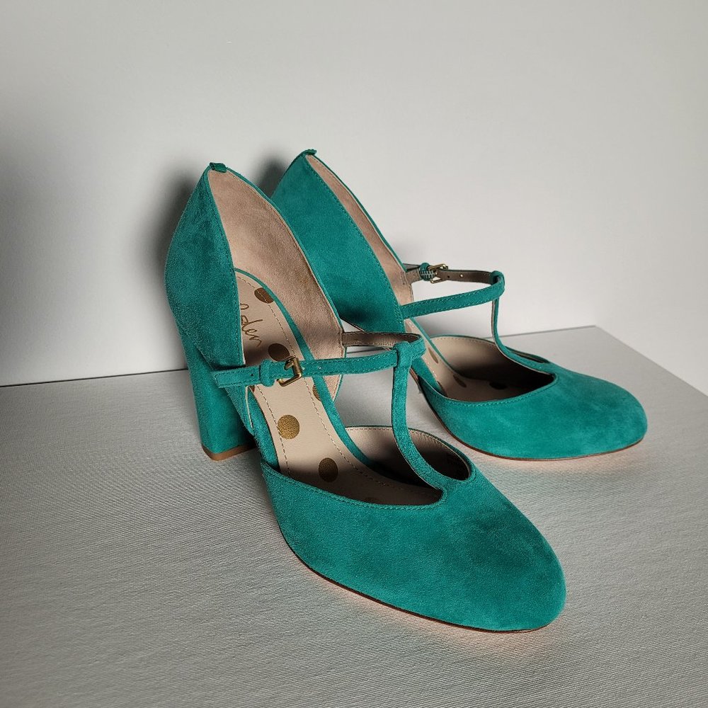 BODEN Women’s T Strap Heels Size 40 UK 9 US